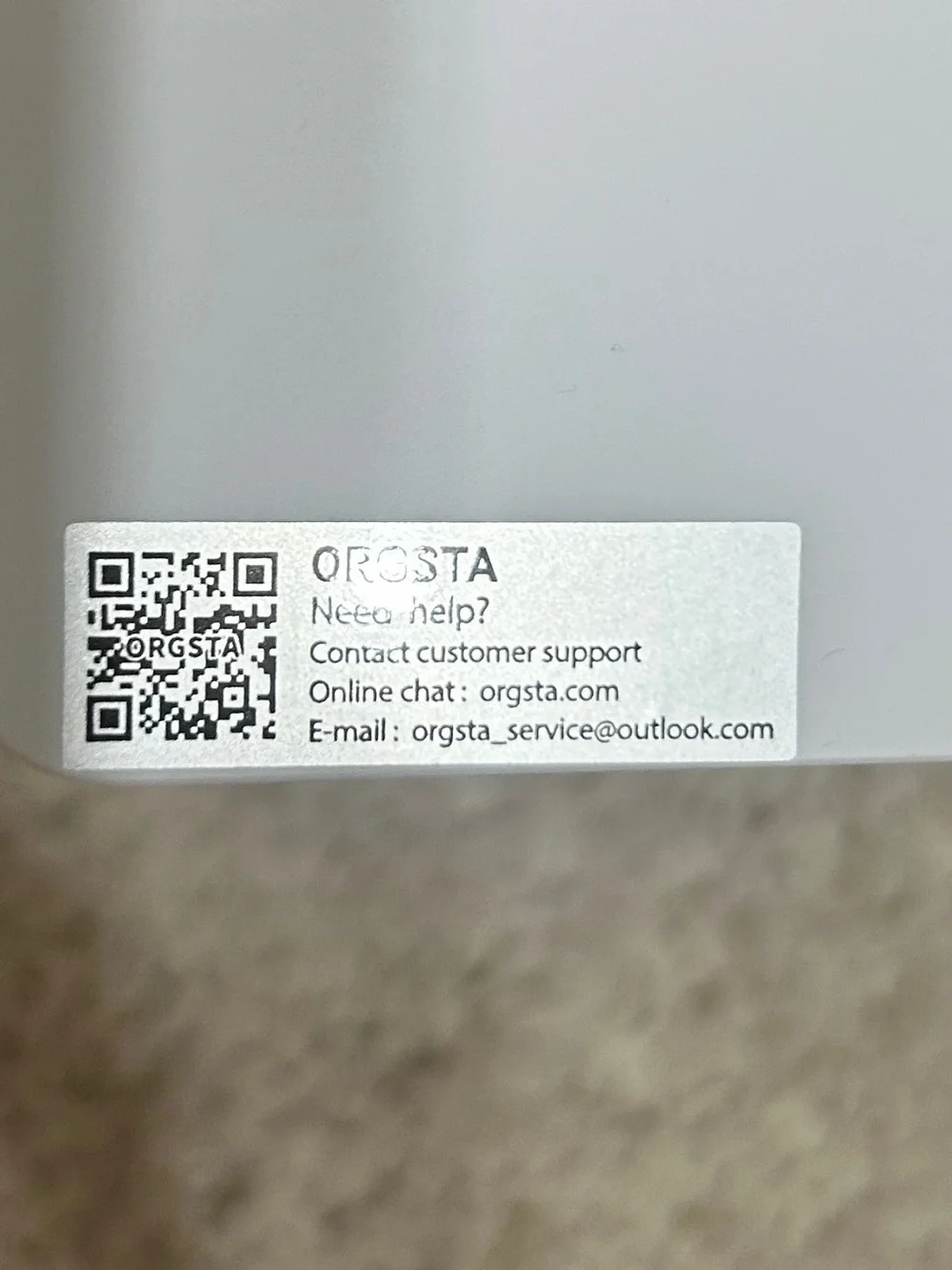 NWT never used ORGSTA Thermal Barcode Printer - White -everything included